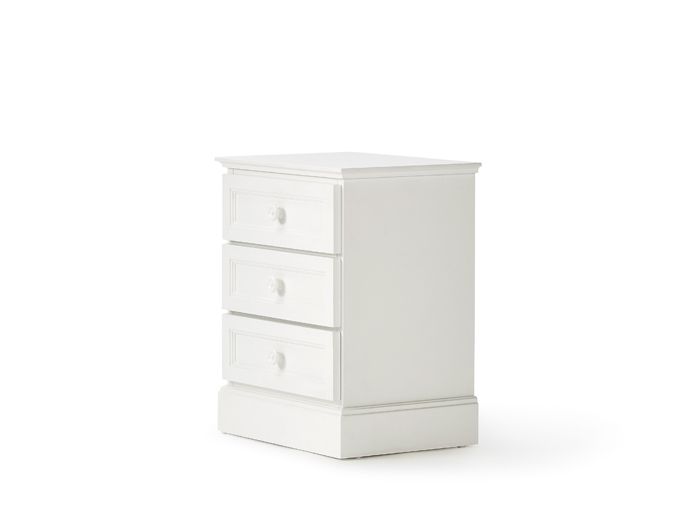 Classic 3 Drawer Bedside Table | Bedtime.