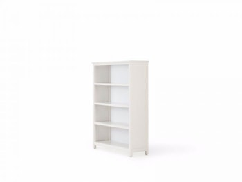 Hampton Four Shelf White Bookcase | Bedtime.