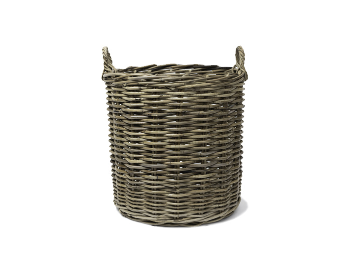 Helmsley Large Round Cane Storage Basket | Bedtime.