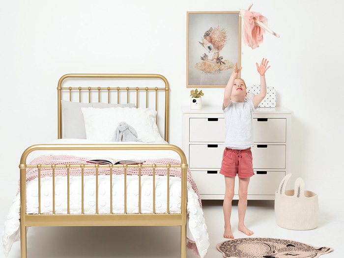 nursery with single bed
