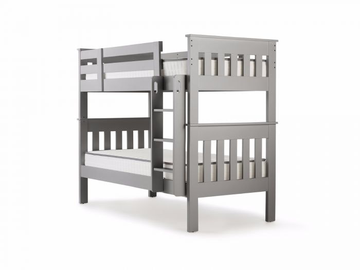 New England Grey Single Bunk Bed | Now On Sale | Bedtime.