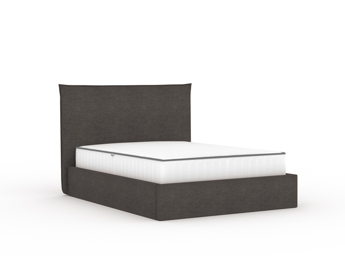 Slouch Graphite Upholstered Queen Bed | Now On Sale | Bedtime.
