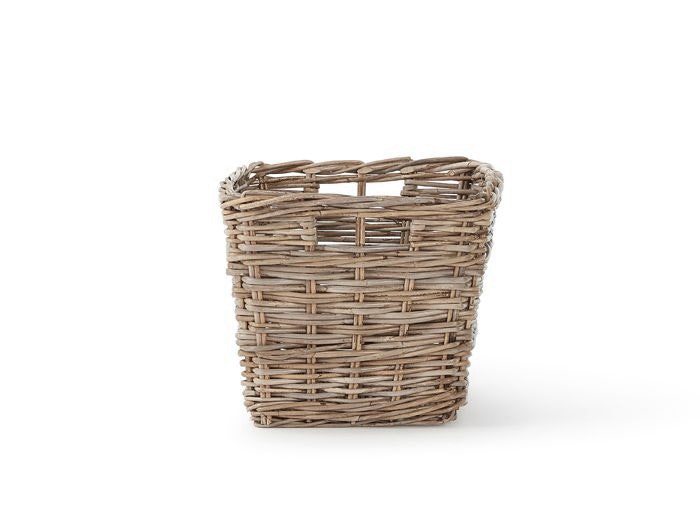 Tapered Rectangular Basket | Now On Sale | End View |Bedtime.