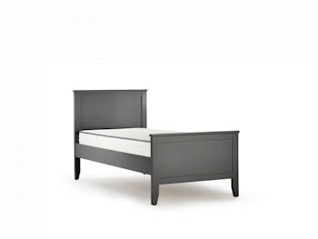 Town & Country Graphite Single Bed | Bedtime.