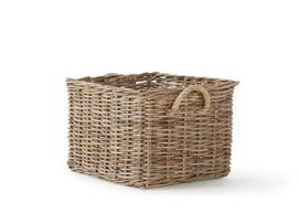 wicker toy bin